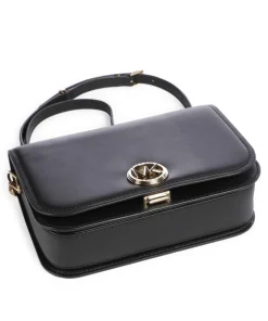 Delancey Umhängetasche fein genarbtes Leder schwarz