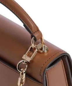 Delancey Umhängetasche fein genarbtes Rindsleder braun