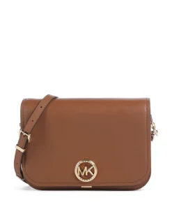 Delancey Umhängetasche fein genarbtes Leder braun