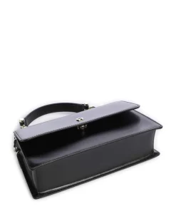 Delia S Handtasche Rindsleder schwarz