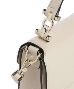 Delia S Umhängetasche genarbtes Rindsleder creme