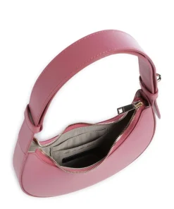 Delizia Mini Schultertasche fein genarbtes Leder pink