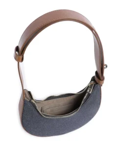 Delizia Mini Schultertasche Baumwolle jeans