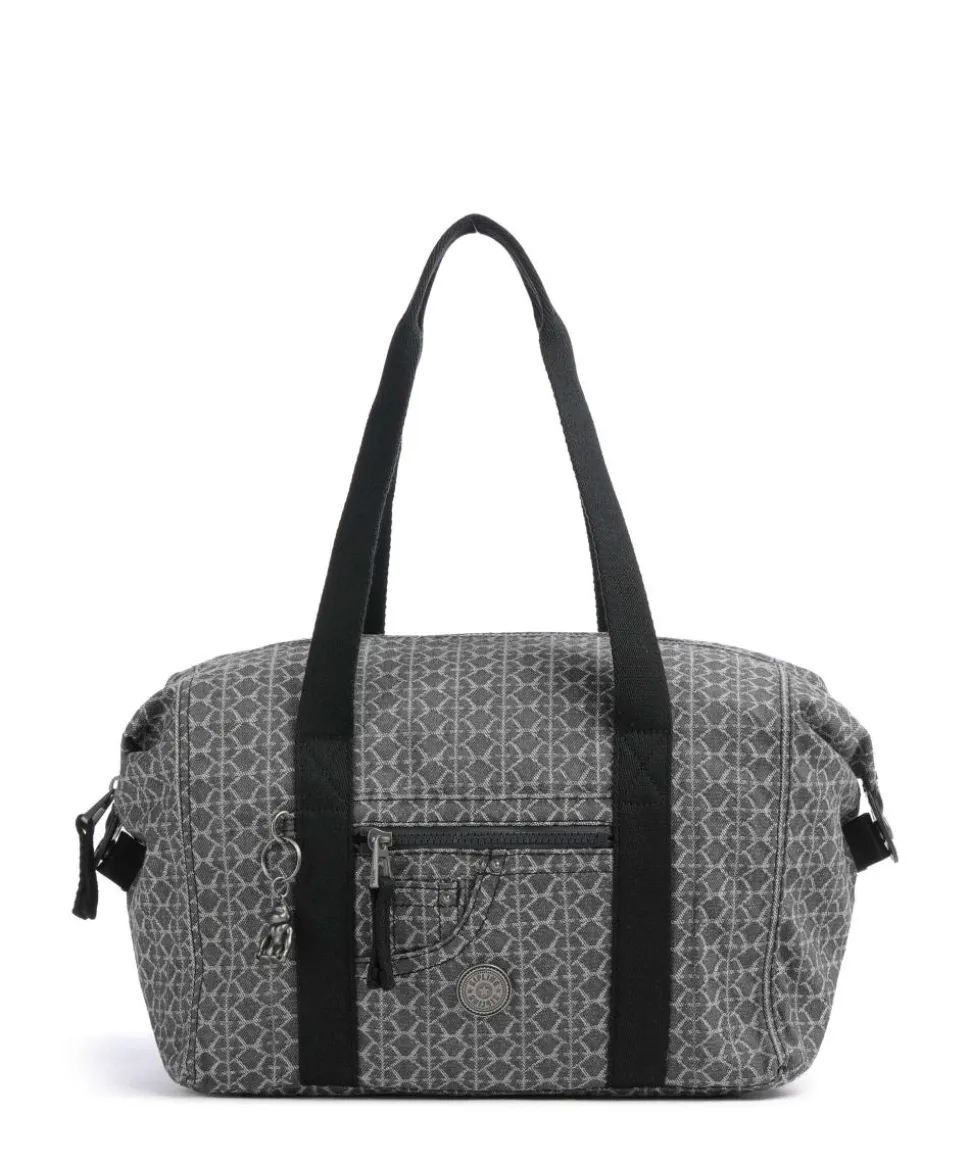 Denim Love Casual Art Shopper Baumwolle grau