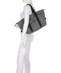 Denim Love Casual Art Shopper Baumwolle grau