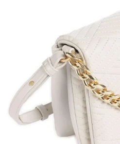 Desiree Umhängetasche fein genarbtes Rindsleder elfenbein