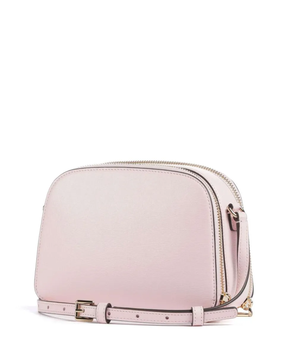 Devin Umhängetasche Saffiano-Rindsleder rosa