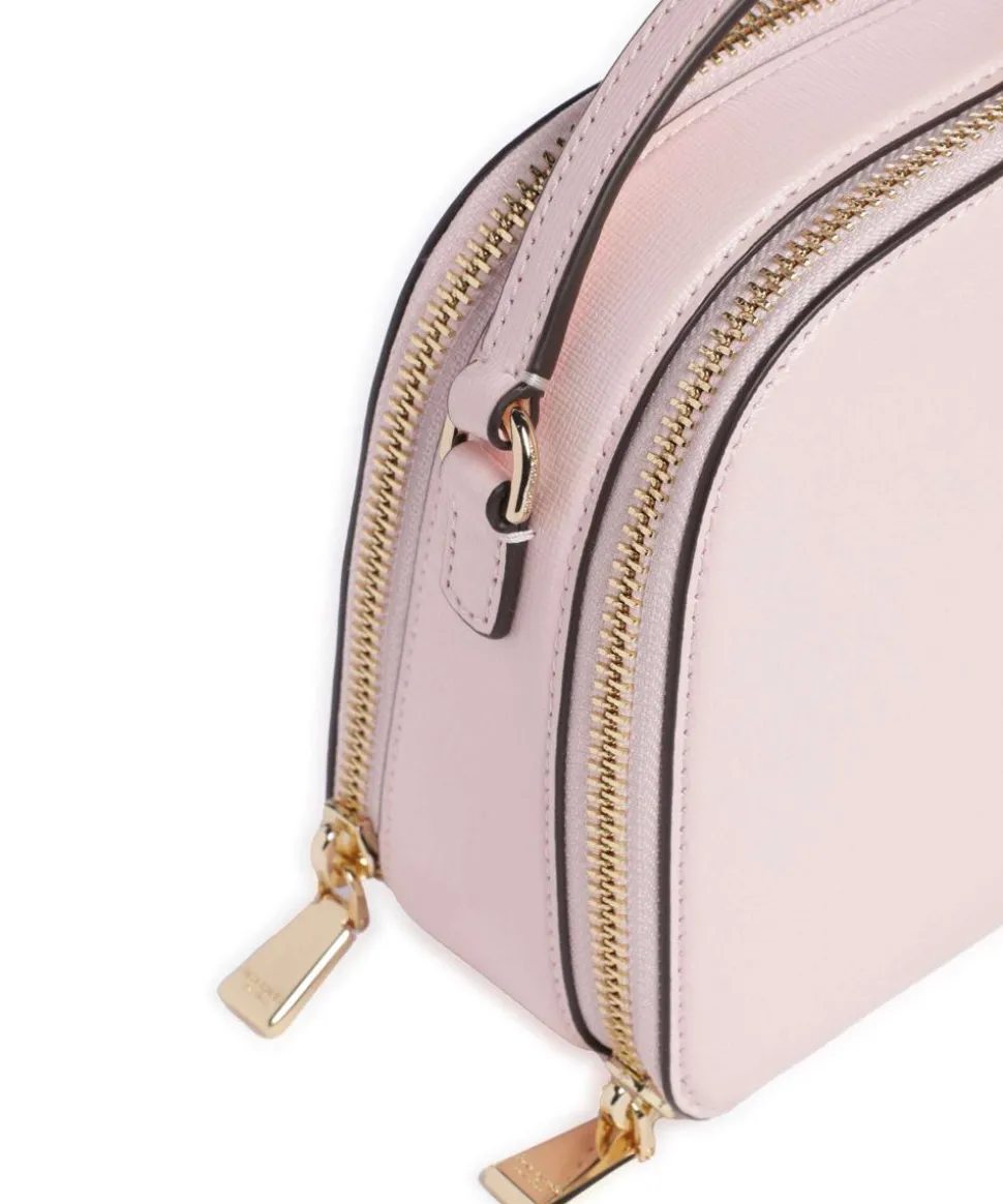 Devin Umhängetasche Saffiano-Rindsleder rosa