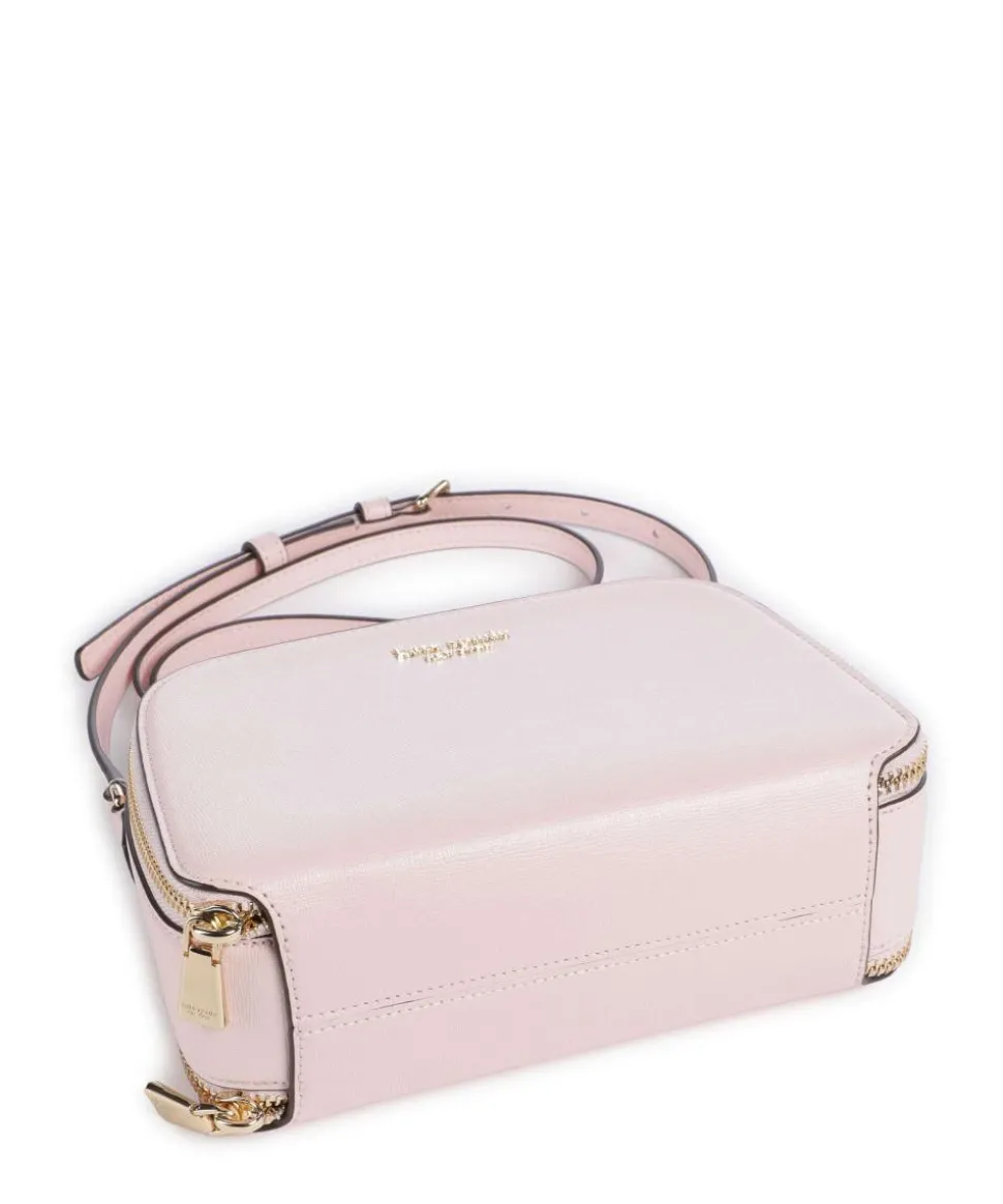 Devin Umhängetasche Saffiano-Rindsleder rosa