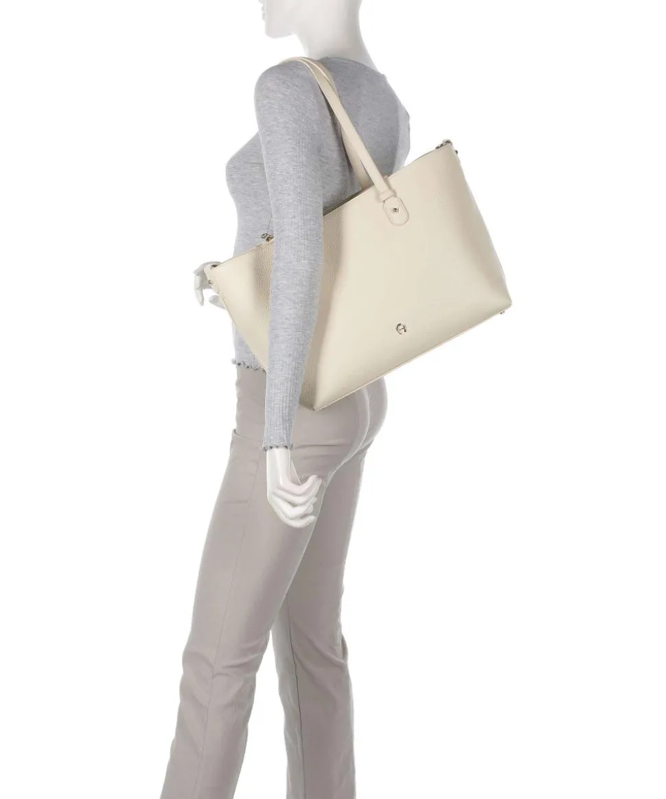 Diadora L Shopper genarbtes Rindsleder creme