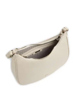 Diadora M Beuteltasche genarbtes Rindsleder weiß