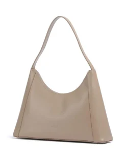 Diamante S Schultertasche Leder taupe