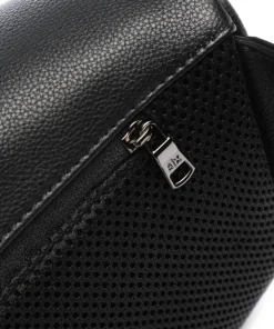 Dino Gürteltasche Lederimitat schwarz