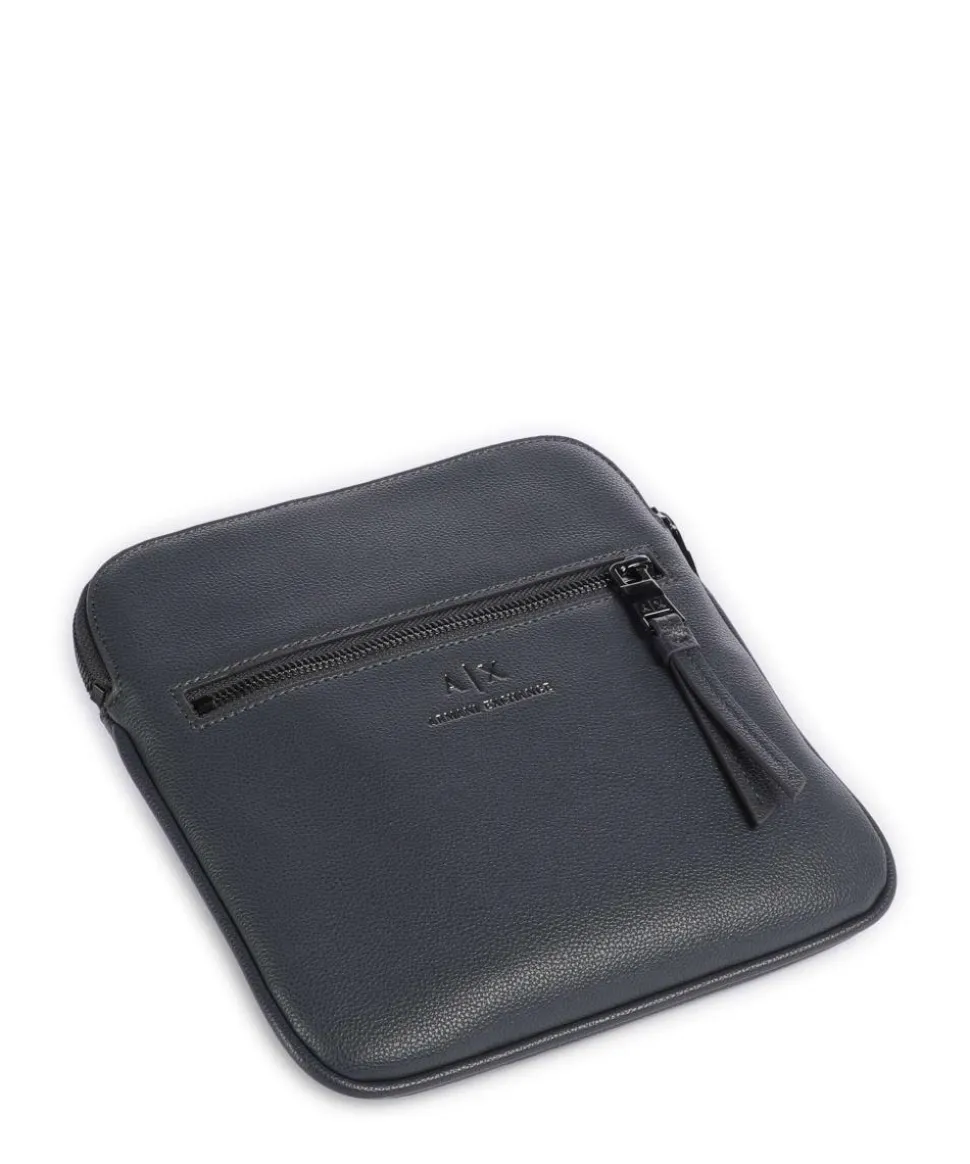 Dino Umhängetasche Lederimitat dunkelgrau