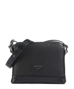 Diu Umhängetasche genarbtes Rindsleder schwarz