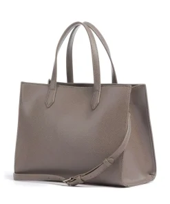 Divina Handtasche Lederimitat taupe