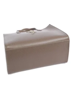 Divina Handtasche Lederimitat taupe