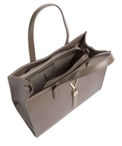 Divina Handtasche Lederimitat taupe