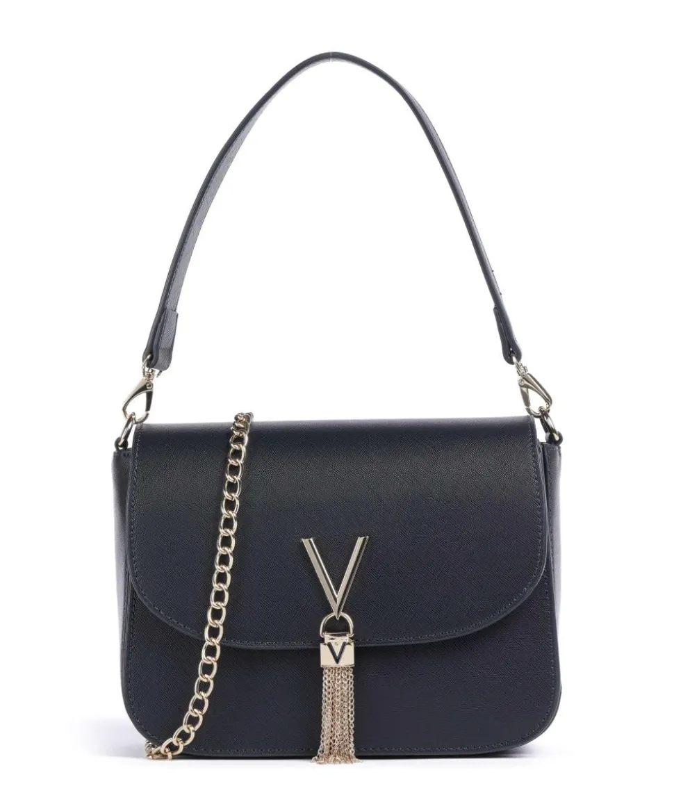 Divina Sa Schultertasche Lederimitat navy