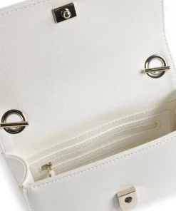 Divina Sa Umhängetasche Lederimitat weiß