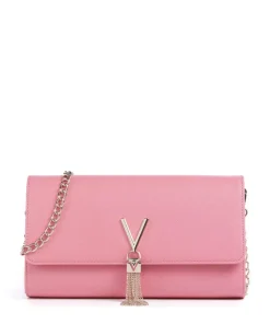 Divina Sa Umhängetasche Lederimitat rosa