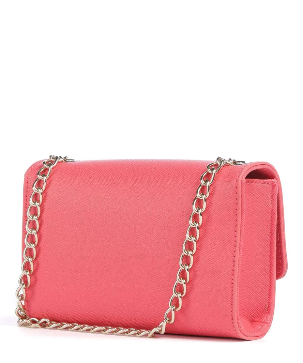 Divina Sa Umhängetasche Lederimitat koralle