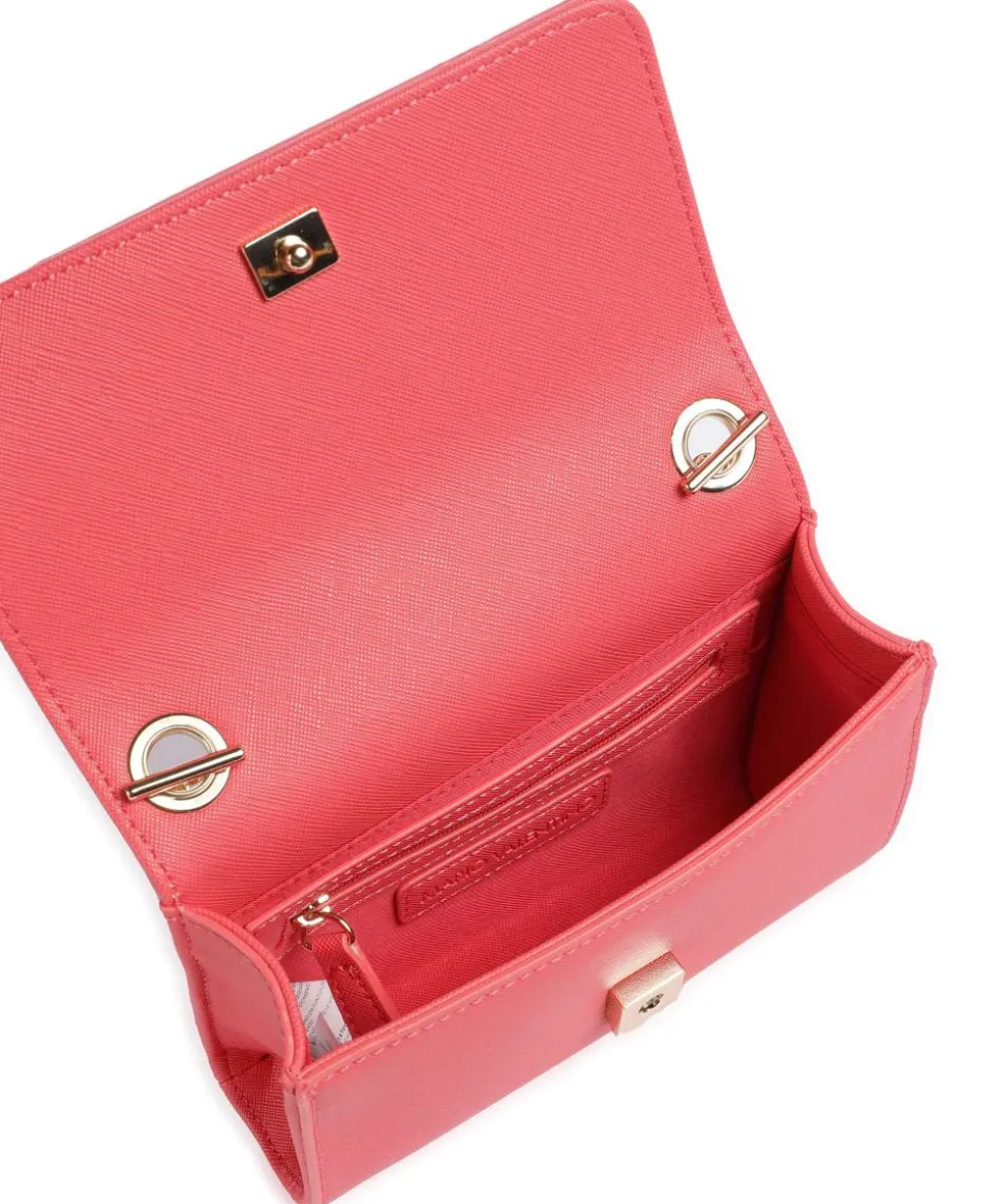 Divina Sa Umhängetasche Lederimitat koralle