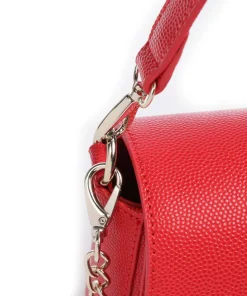 Divina Schultertasche Lederimitat rot