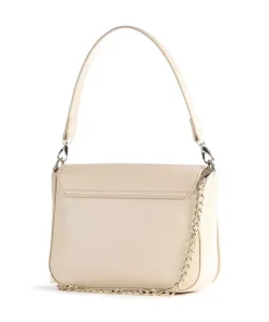 Divina Schultertasche Lederimitat beige