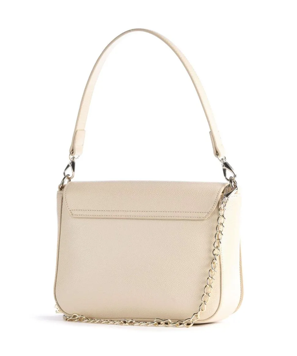 Divina Schultertasche Lederimitat beige