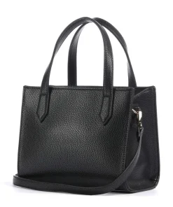 Divina Umhängetasche Lederimitat schwarz