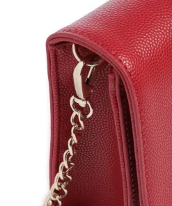 Divina Umhängetasche Lederimitat rot