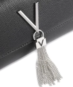 Divina Umhängetasche Lederimitat schwarz