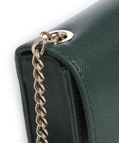 Divina Umhängetasche Lederimitat dunkelgrün