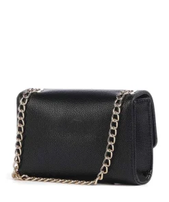 Divina Umhängetasche Lederimitat schwarz