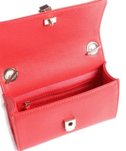 Divina Umhängetasche Lederimitat rot