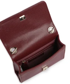 Divina Umhängetasche Lederimitat wein