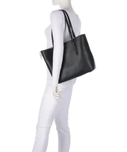 Do It All Large Shopper fein genarbtes Rindsleder schwarz