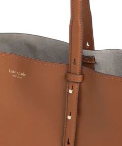 Do It All Large Shopper fein genarbtes Rindsleder braun