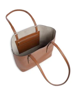 Do It All Large Shopper fein genarbtes Rindsleder braun