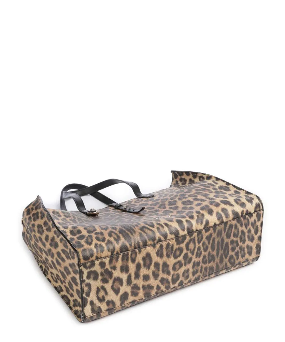 Doba L Shopper Lederimitat natur