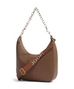 Dolce Ginger Beuteltasche genarbtes Leder braun