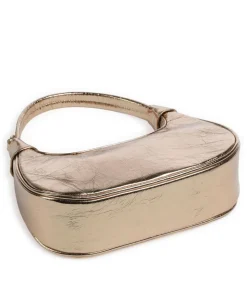 Donna Aura Schultertasche weiches Rindsleder gold