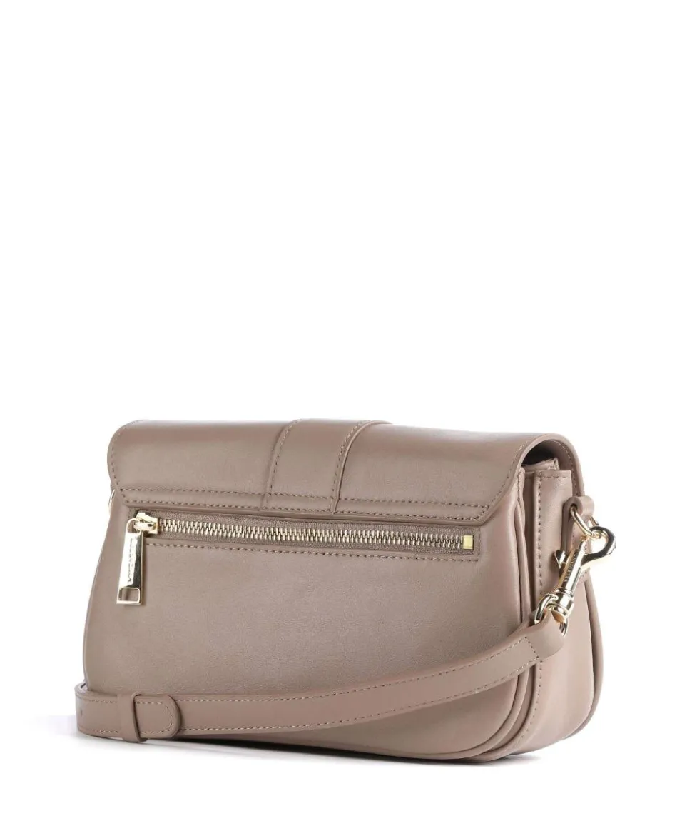 Donna Fia Umhängetasche fein genarbtes Rindsleder beige