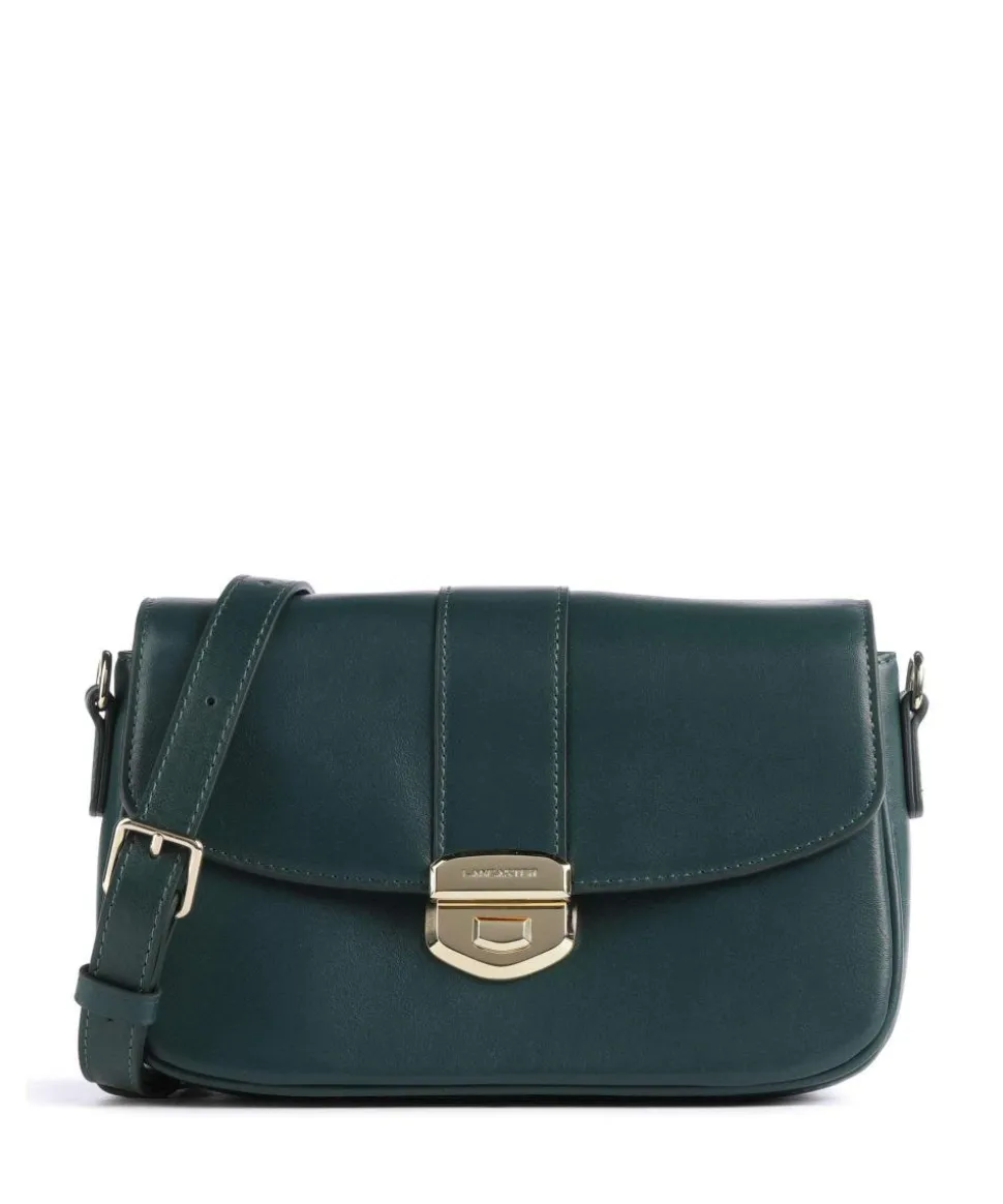 Donna Fia Umhängetasche fein genarbtes Rindsleder dunkelgrün