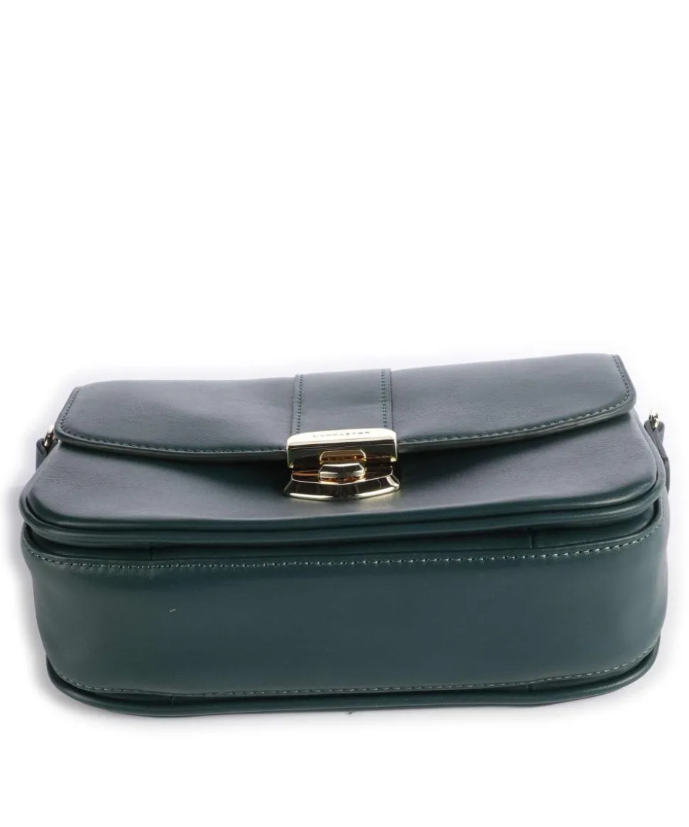 Donna Fia Umhängetasche fein genarbtes Rindsleder dunkelgrün