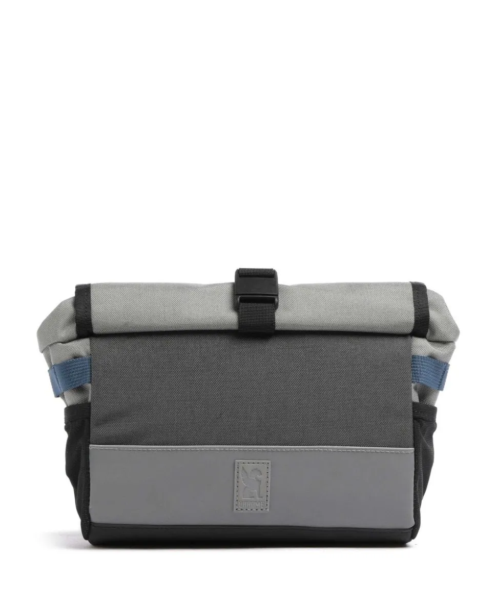 Doubletrack Lenkertasche Nylon grau/schwarz