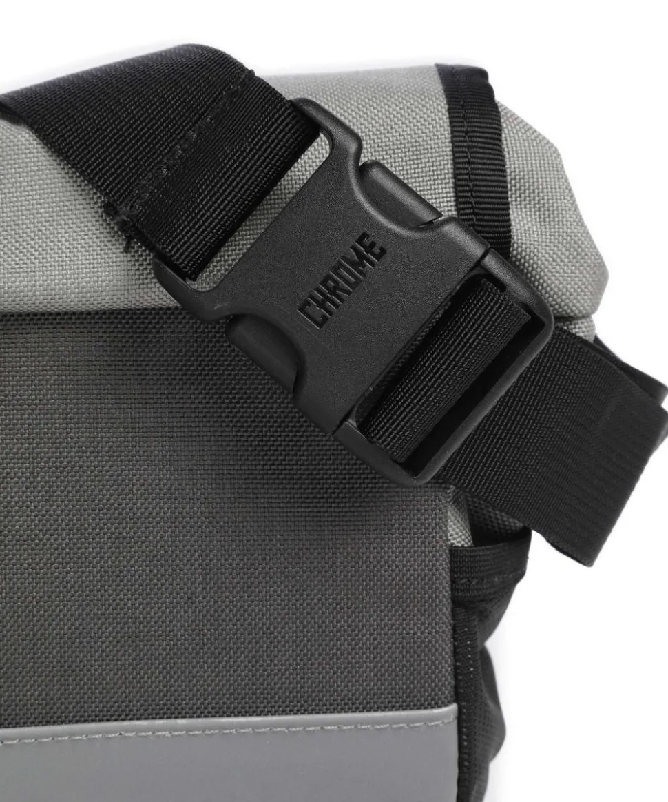 Doubletrack Lenkertasche Nylon grau/schwarz