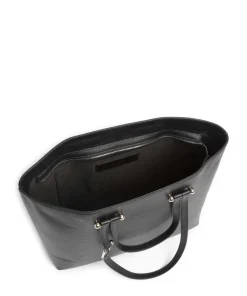 Duetto L Shopper genarbtes Rindsleder schwarz