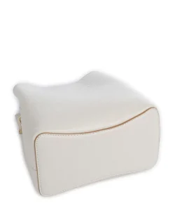 Dukes Place Umhängetasche genarbtes Rindsleder elfenbein